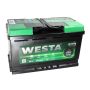 Автомобильный аккумулятор Westa AGM 7114060 60А/ч-12V ст EN680 европейские обратная 242x175x190