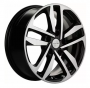 Легковой диск Khomen Wheels KHW1612 6,5x16 5x114,3 ET43 67,1 Black-FP